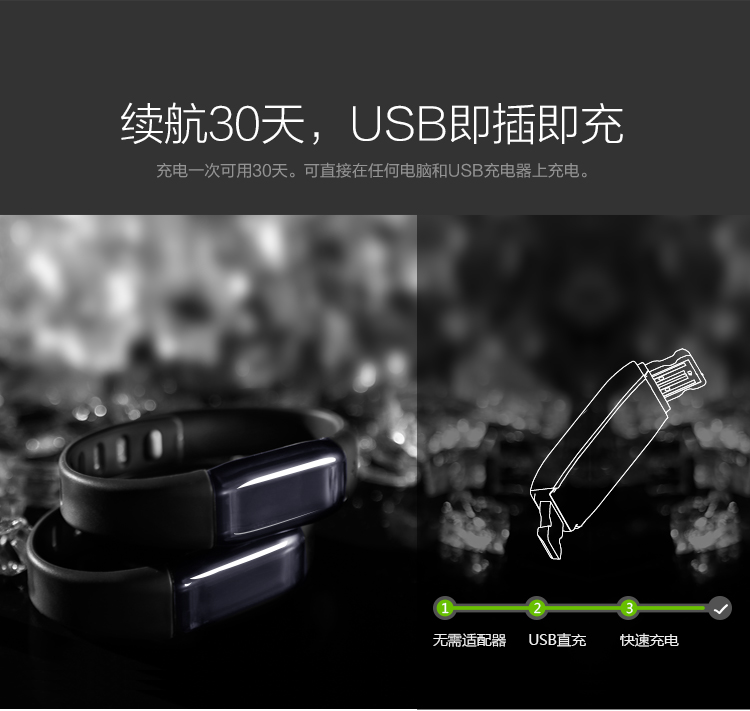 
                                        乐心 MAMBO 智能手环 来电提醒 来电显示 睡眠监测 计步 防水 专业运动手环 微信互联 标准腕带版                