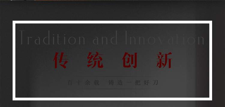 万顺号 不锈钢氩焊柄菜刀切片刀 DC003