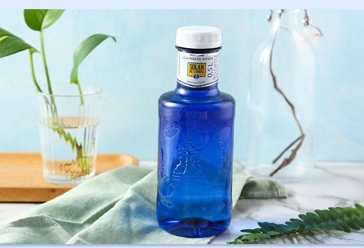 西班牙原装进口 皇家圣蓝 solan 天然矿泉水500ml*20瓶/箱