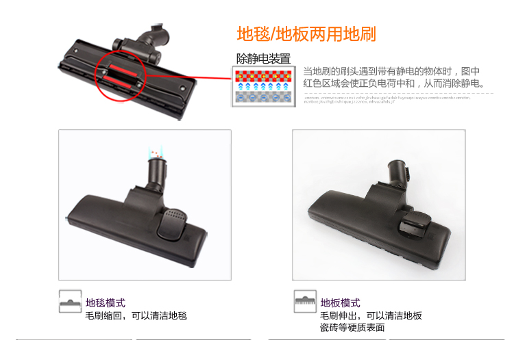 海尔（Haier）吸尘器 ZW1401A 无耗材迷你旋风 家用