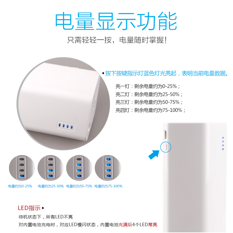 纽曼（Newmine）20000毫安 移动电源/充电宝  双USB输出 通用手机平板 B200