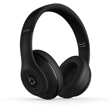 Beats Studio Wireless 头戴式耳机 - 哑光黑色  录音师蓝牙无线版 Hi-Fi 降噪 带麦
