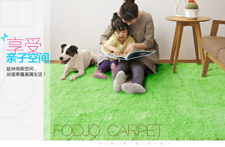 富居(FOOJO)长绒门垫玄关防滑脚垫地垫40*60cm驼色