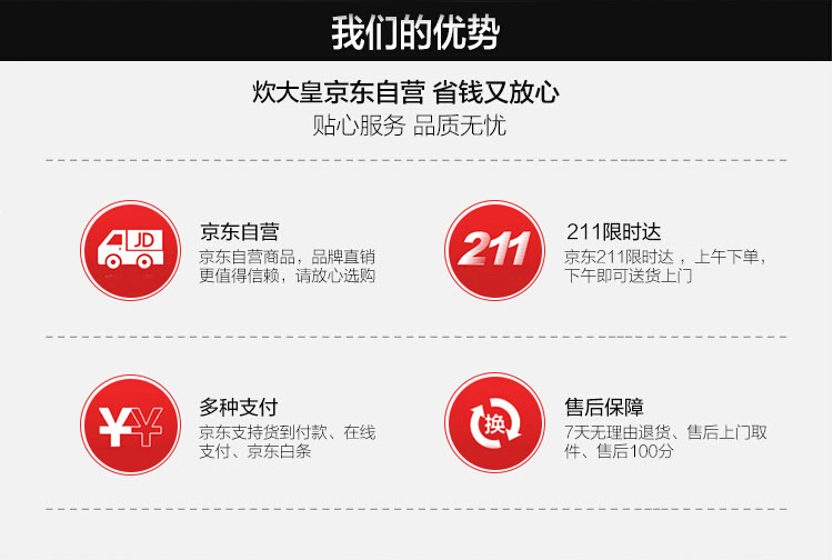 
                                        炊大皇 32cm钻石合金无油烟不粘炒锅CKNX6432BF电磁炉适用                