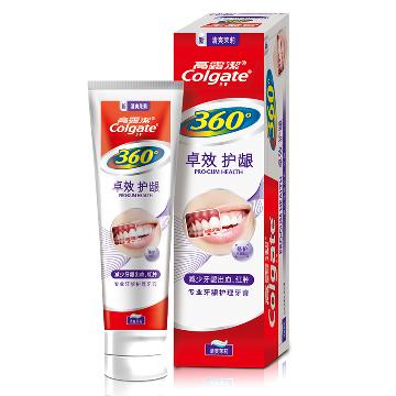 
                                        
                                                            高露洁（Colgate）360°新品 专业护理双锌卓效护龈 烟酰胺 牙膏140g 清新口气                