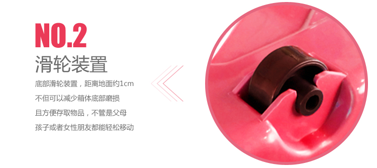 
                                        
                                        禧天龙Citylong 塑料收纳箱整理箱大号储物箱3个装环保材质 粉色60L 6063                