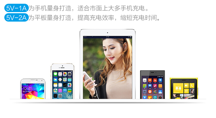 纽曼（Newmine）20000毫安 移动电源/充电宝  双USB输出 通用手机平板 B200