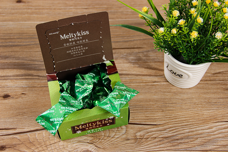 【京东超市】明治(meiji)雪吻巧克力绿茶味 62g