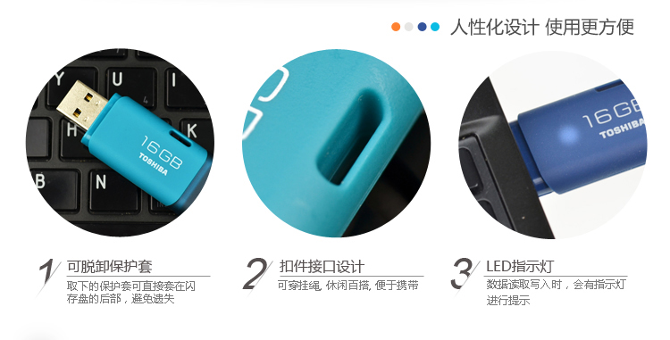 
                                        东芝（TOSHIBA）8GB USB2.0 U盘 U202经典隼系列 电脑 车载白色U盘                