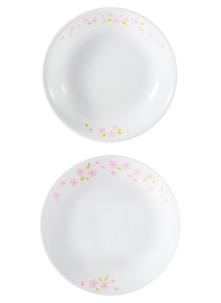 康宁CORELLE 12头樱花系列玻璃餐具套装12-SR/CN