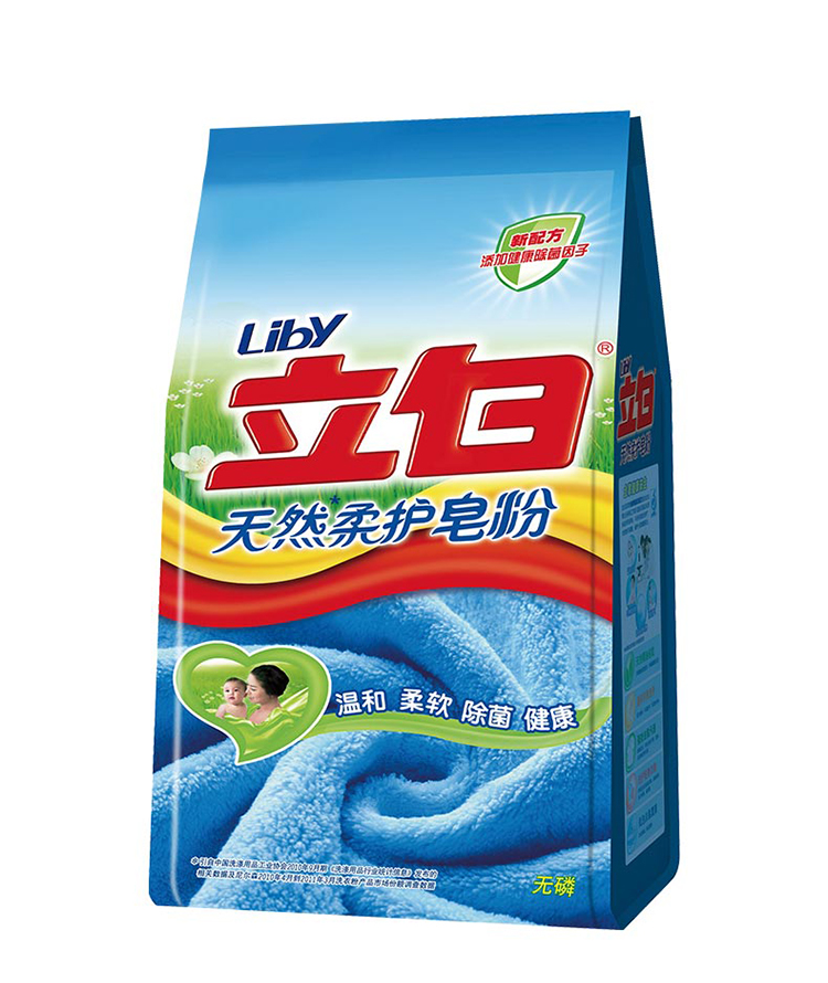 立白 天然柔护皂粉 803g/袋