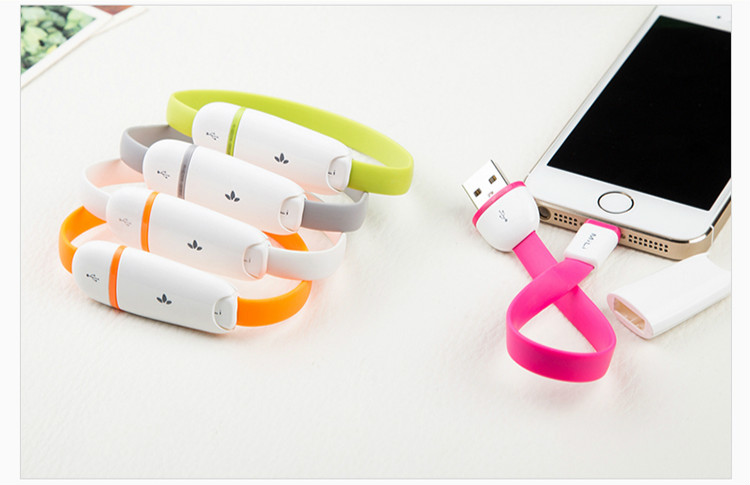 MiLi 苹果MFi认证 苹果Lightning闪电接口充电数据线 适用于iPhone6/6Plus/6s/6s Plus HI-L02 20cm 流光银