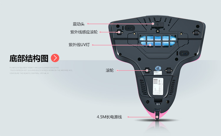 福玛特（FMART）除螨机 小精灵300UV-C(P)家用吸尘器 除螨仪