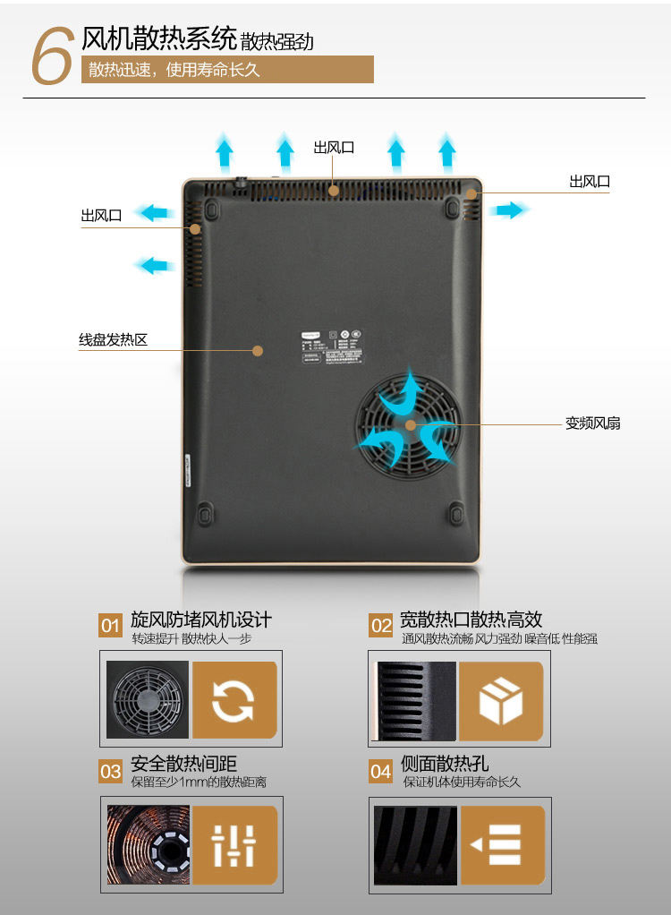 
                                        九阳（Joyoung）电磁炉家用多功能火锅触摸式C21-SC811                