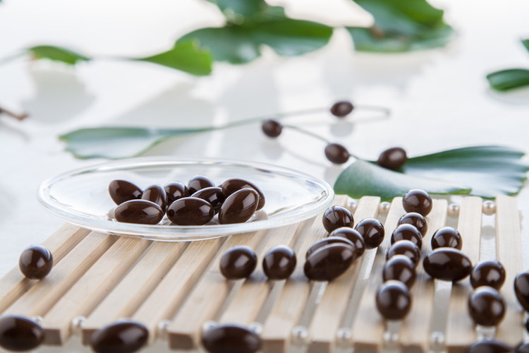 北大荒东北黑蜂蜂胶软胶囊瓶装500mg60粒