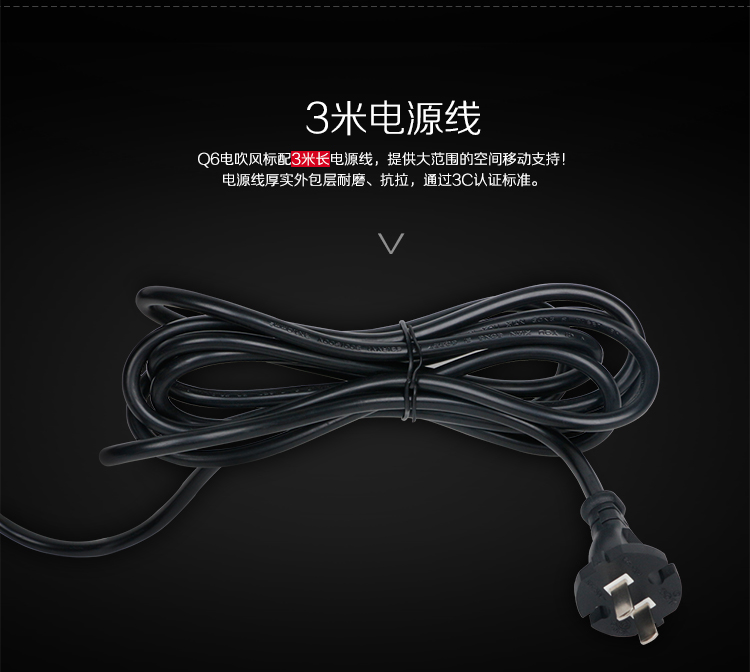 
                                        雷瓦(RIWA) 电吹风机 家用大功率快速干发吹风筒专业恒温2200W Q6 送女友生日礼物                