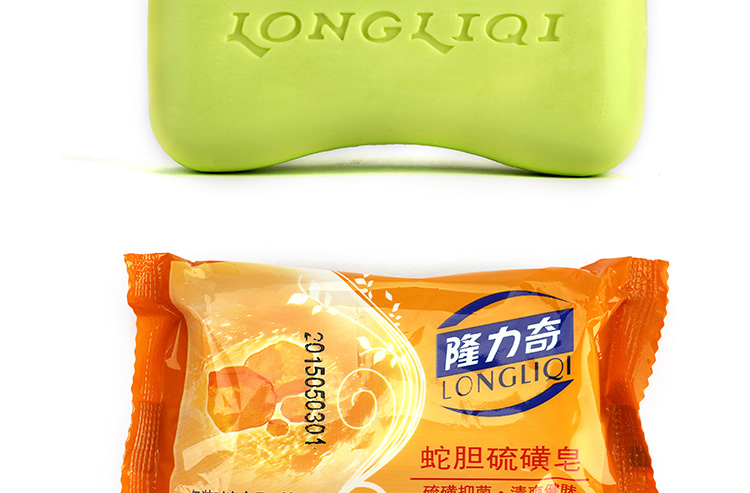 【京东超市】隆力奇蛇胆硫磺香皂80g 清爽 健肤 滋润