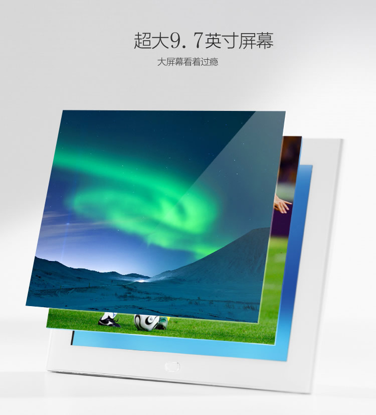   松鼠 SF101智能相框 互联网电子相框 电子相册 数码相框 APP照片传输 视频通话 送老人的礼物  