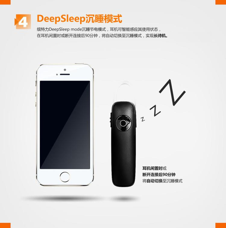 
                                                            缤特力（Plantronics）M165 商务单耳蓝牙耳机 通用型 耳挂式 黑色                