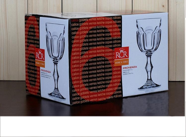 RCR 170ml礼盒古典无铅水晶高脚红酒杯（六个装）R238250 