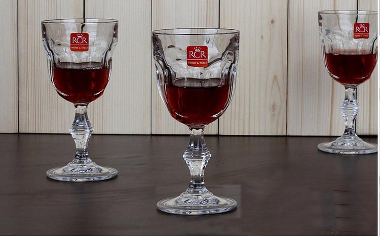 RCR 170ml礼盒古典无铅水晶高脚红酒杯（六个装）R238250 