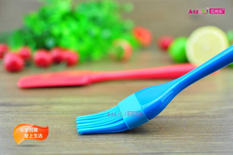 艾尚乐ASSALi 有机硅胶蛋糕烘焙工具刮刀二件套AS034