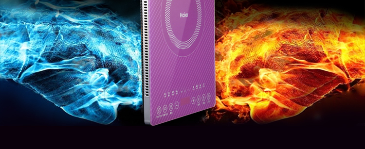海尔（Haier）电磁炉豪华超薄炫彩触摸C21-T2305（赠欧式汤锅）