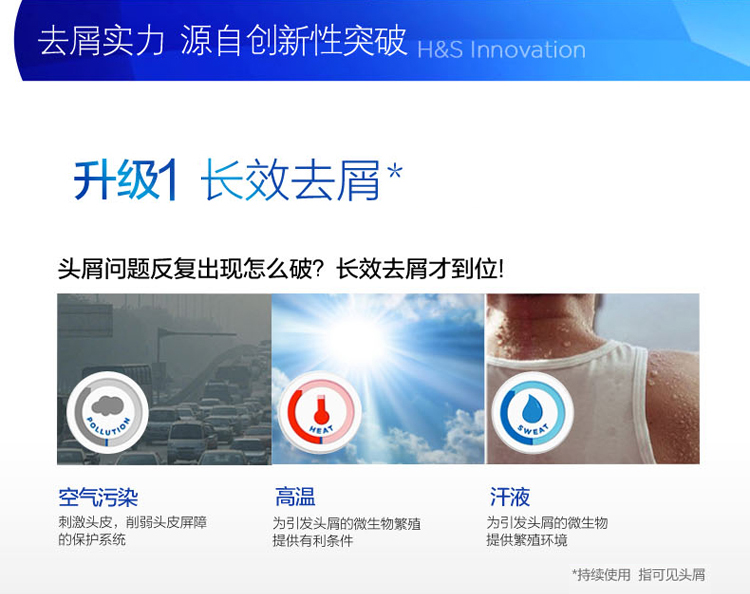 
                                        
                                                            海飞丝洗发水怡神冰凉薄荷750ml 持久去屑止痒清爽                
