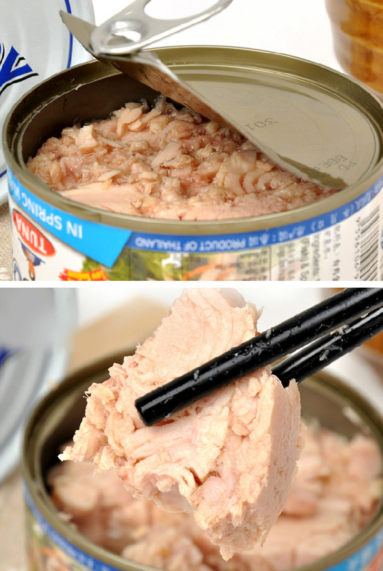 小胖子白肉金枪鱼(浸矿泉水) 180g