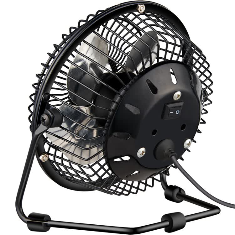 Befon Small Desk Fan, Electric Fan for Dormitory, Quiet Mini Clip-On Fan, USB Fan for Office, 6-Inch Mini Tabletop Fan, Baby Feeding Fan, Blue 0963 7