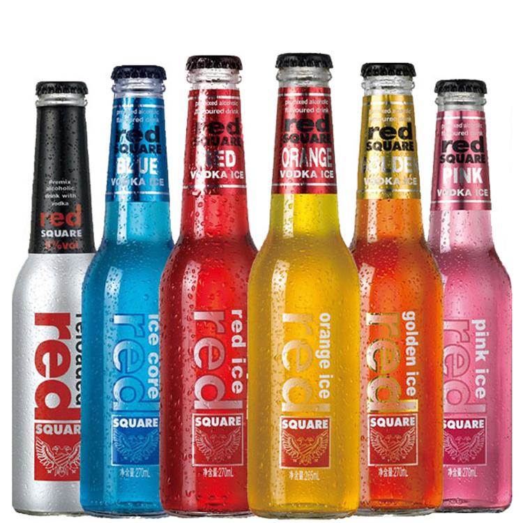 组合装 产品名称:红广场(red) 伏特加预调酒  组合装 鸡尾酒 口 味:紫