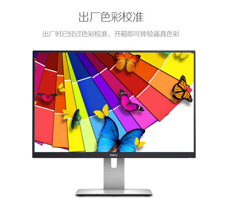 
                                                            戴尔（DELL）24英寸 IPS 广色域 旋转升降 微边框  16:10 个人商务 设计 电脑显示器 U2415                