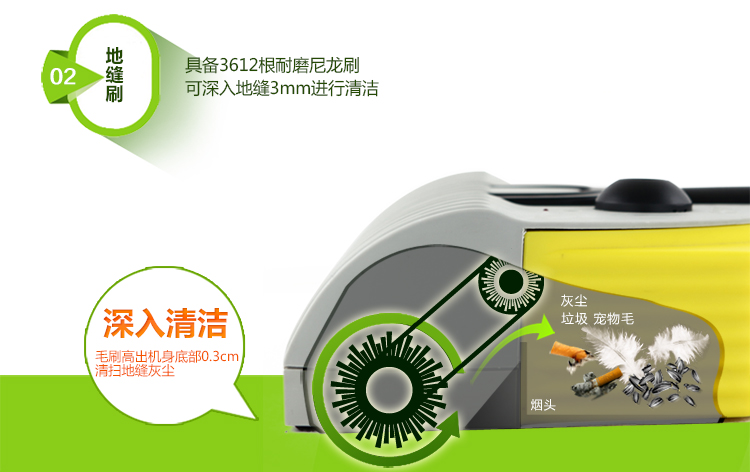福玛特（FMART）S50 自动清洁机扫地机吸尘器