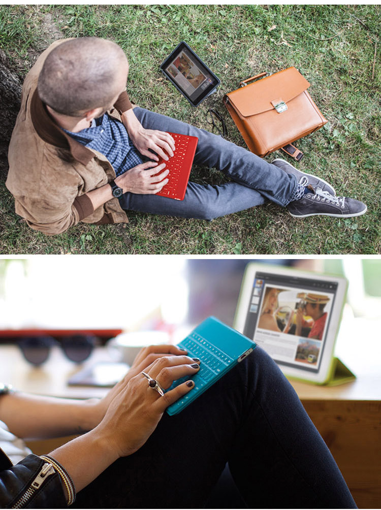 罗技（Logitech）iK1041便携键盘 黑色(iPhone & All iPad & iPad mini)