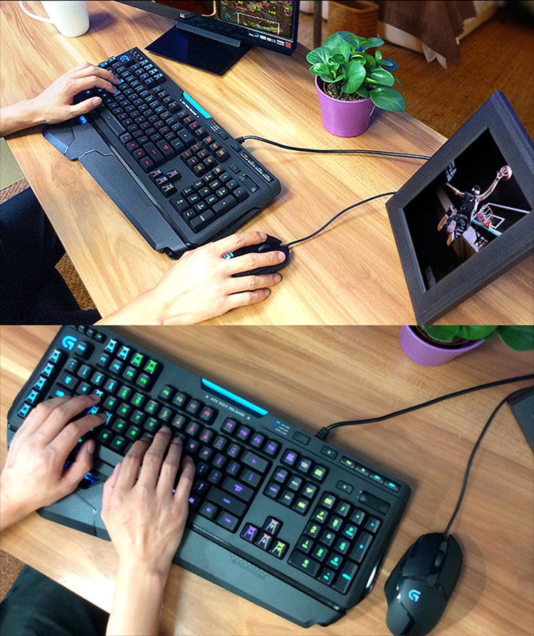 罗技（Logitech）G910 RGB炫光机械游戏键盘