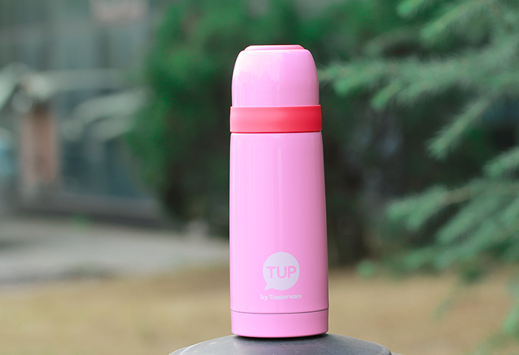 【京东超市】特百惠(tupperware)糖果保温杯 350ml 粉色