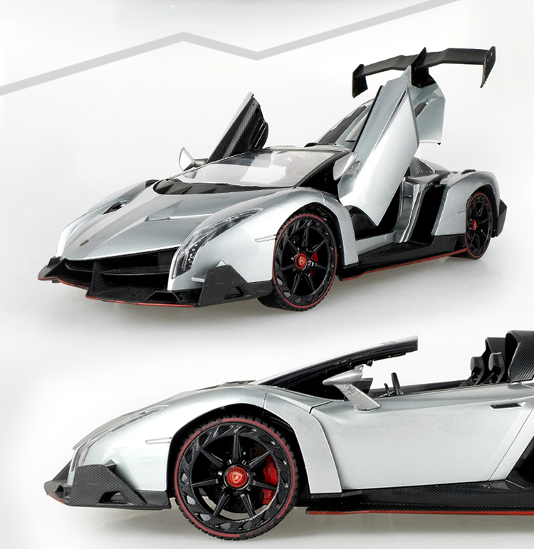 美致模型(mz)遥控车 兰博基尼 1:14毒药敞篷自动开门 新款遥控器(2.