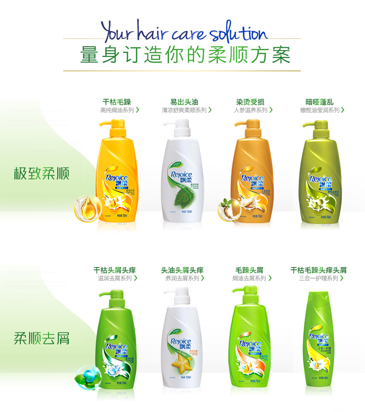 
                                        
                                        飘柔洗发水滋润去屑750ml（头发护理 控油平衡）花香调                
