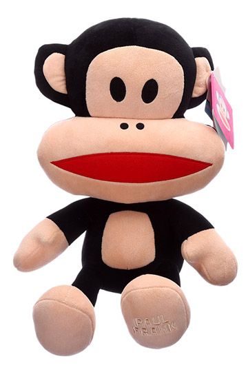 大嘴猴paul frank q版大嘴30厘米公仔 毛绒玩具 猴年送大嘴猴 生日