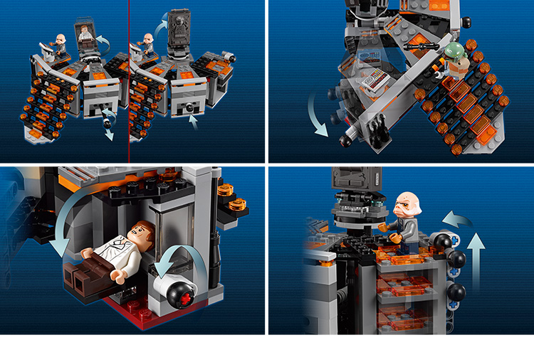 【乐高75137】乐高 (lego) star wars 星球大战系列 碳冷冻室 75137