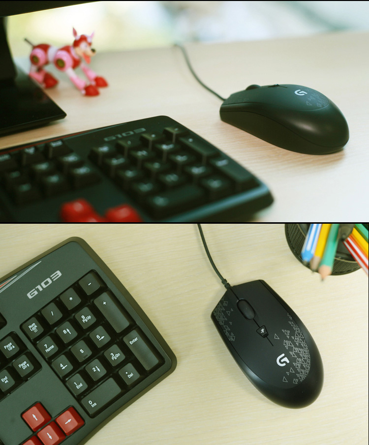
                                        罗技（Logitech） G90 光电游戏鼠标                
