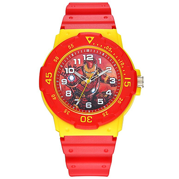 迪士尼disney儿童手表漫威复仇者联盟系列学生男孩石英表81002r