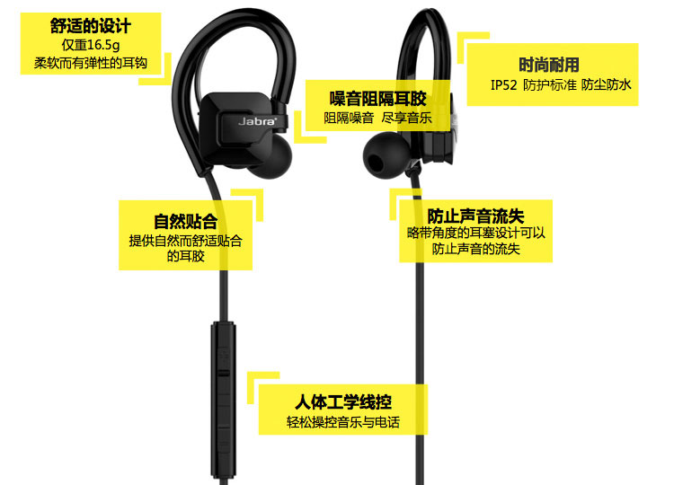 
                                        捷波朗（Jabra）STEP 势代 无线蓝牙运动音乐双耳立体声入耳耳机                