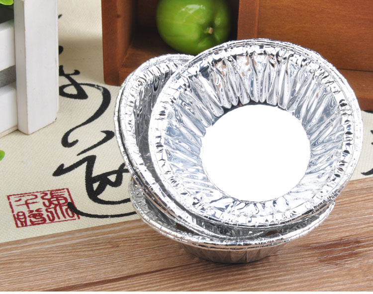 
                                        
                                                            千团精工 铝箔蛋挞托/蛋塔托/蛋塔杯/蛋挞纸杯 200个                