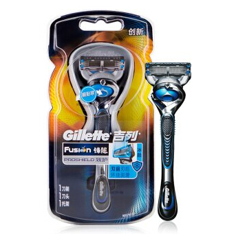 吉列手动剃须刀锋隐致护冰酷手动剃须刀架(1刀架 1刀头)