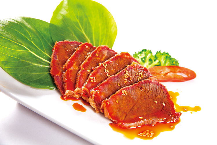 尹家 沟帮子川香牛肉220g/袋(含调味包60g)