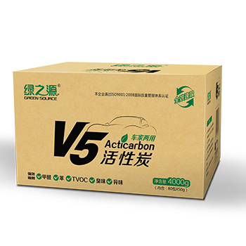 
                                        
                                                            绿之源 4000gV5活性炭包  新汽车内用竹炭包除臭去味剂家用装修吸去除甲醛清除剂防潮碳包经济装                