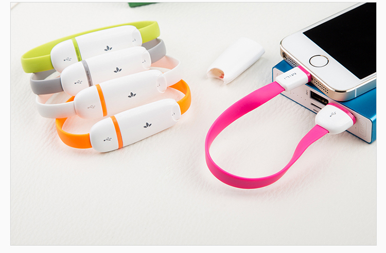 MiLi 苹果MFi认证 苹果Lightning闪电接口充电数据线 适用于iPhone6/6Plus/6s/6s Plus HI-L02 20cm 流光银