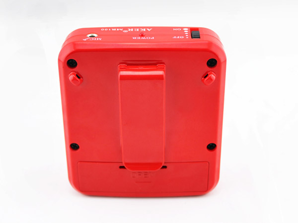 
                                        爱课(AKER)MR100音响便携腰挂锂电喊话器教学导游小蜜蜂扩音器(黑色)                