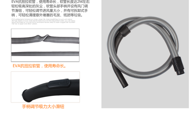 海尔（Haier）吸尘器 ZW1401A 无耗材迷你旋风 家用